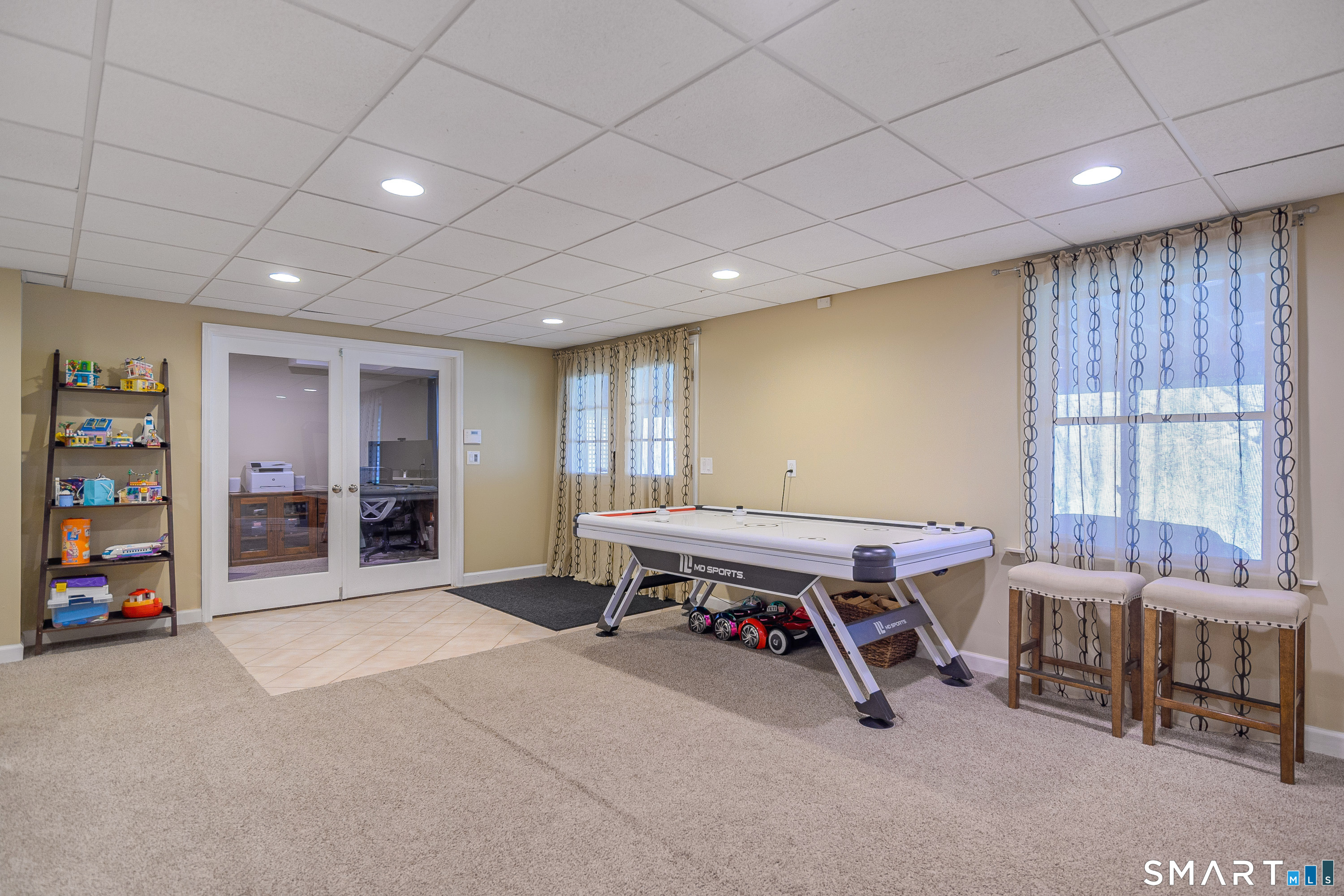 44 Gelding Hill Road Newtown, CT 06482 - Photo 28 of 39 Room Walks Out To Backyard and Has A Private Office