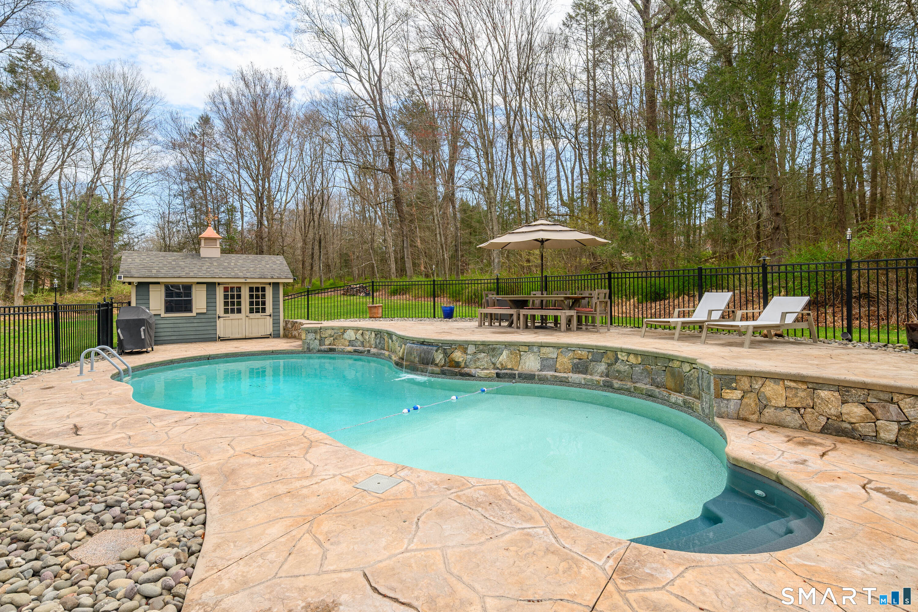 44 Gelding Hill Road Newtown, CT 06482 - Photo 34 of 39 Large Swimming Pool With 8 Ft Deep End
