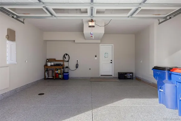 a view of car garage