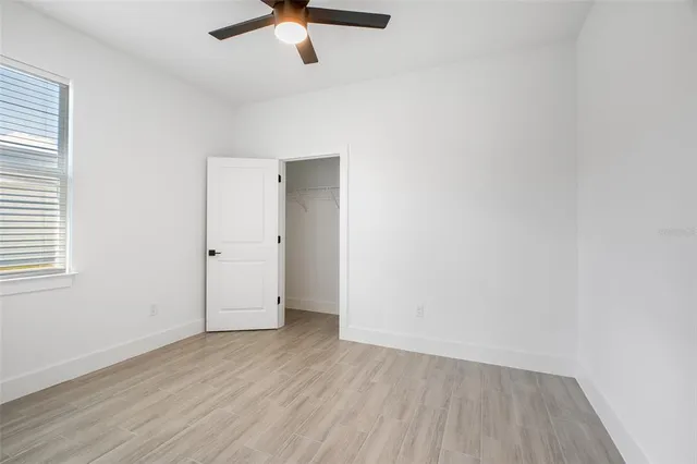 wooden floor in an empty room