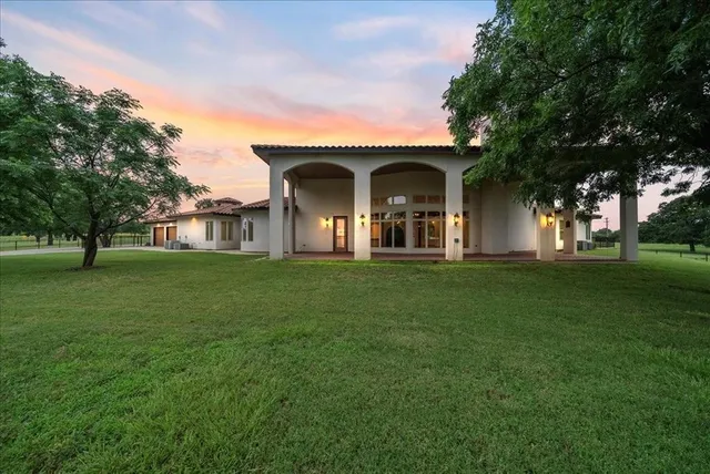 front view of house with a yard