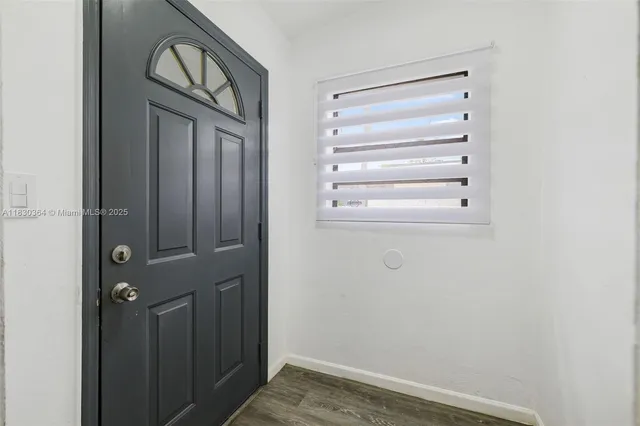 a view of empty room