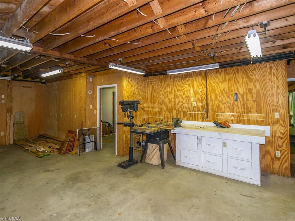 5100 Mockingbird Road Greensboro, NC 27406 - Photo 22 of 36 Basement Workshop