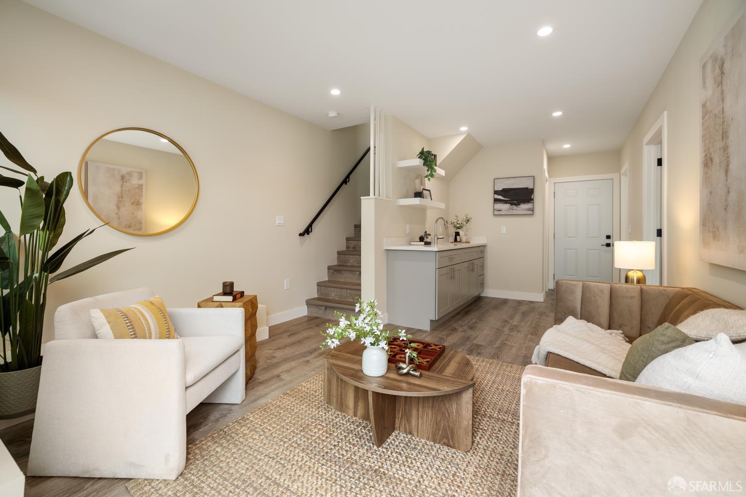537 Russia Avenue San Francisco, CA 94112 - Photo 38 of 69 a living room with furniture and a large window