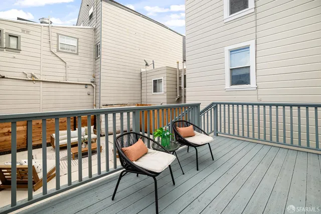a car parked in front of a house