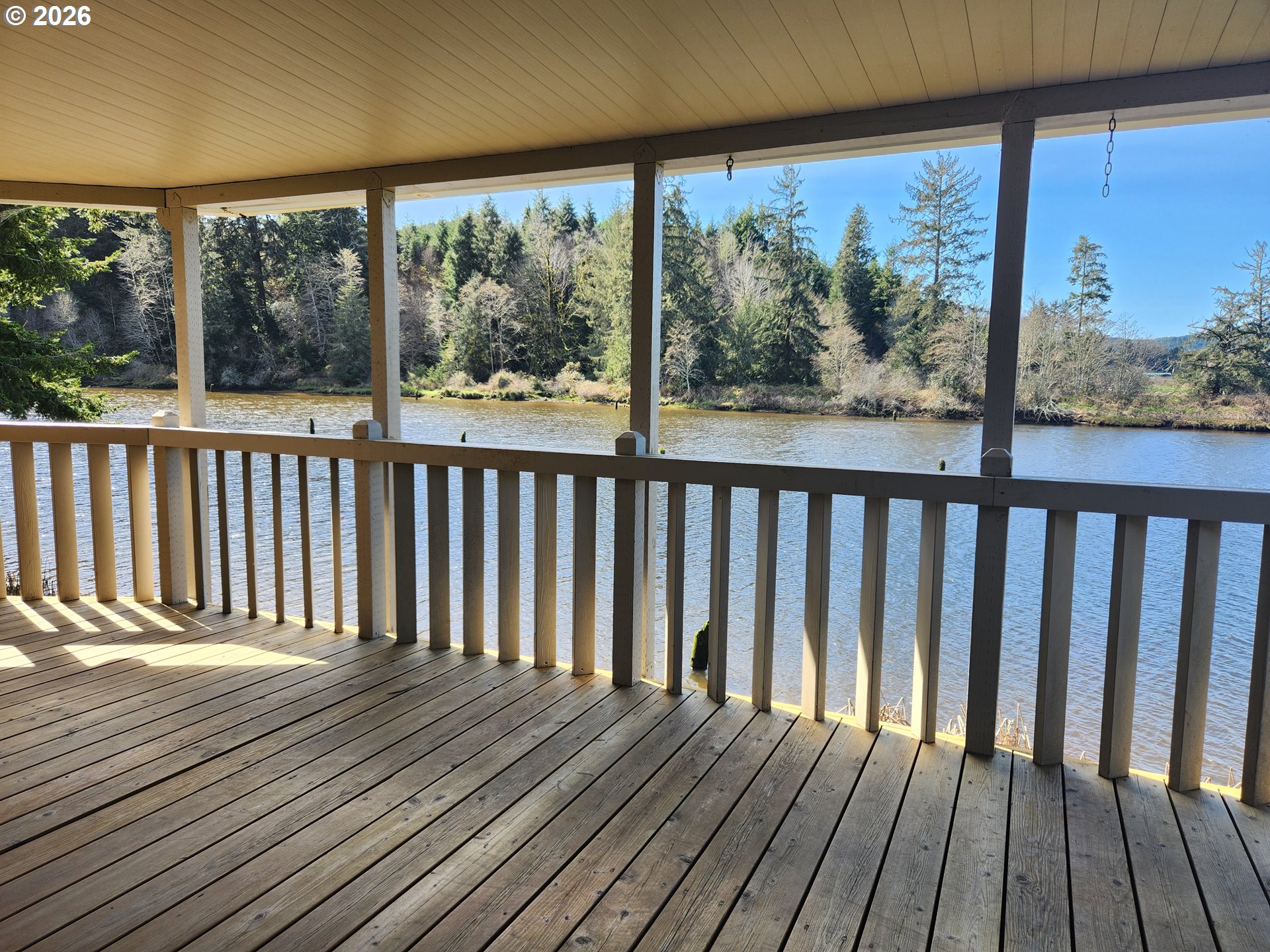 100 River Bend Road, Unit 24 Reedsport, OR 97467 - Photo 35 of 36 a view of wooden deck