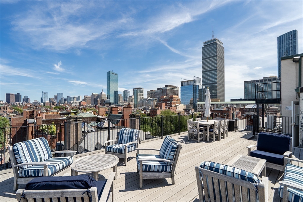 311 Commonwealth Avenue, Unit 71 Boston, MA 02115 - Photo 18 of 19 a view of a roof deck with furniture