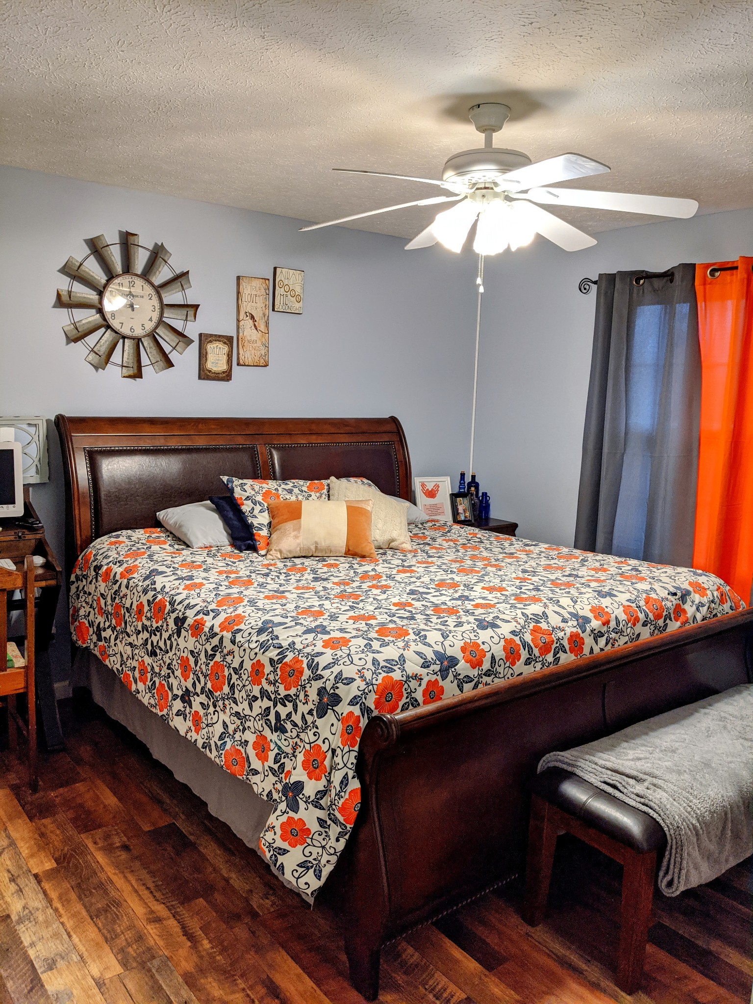 642 Meyers Road Altamont, TN 37301 - Photo 16 of 33 a bedroom with a bed and wooden floor