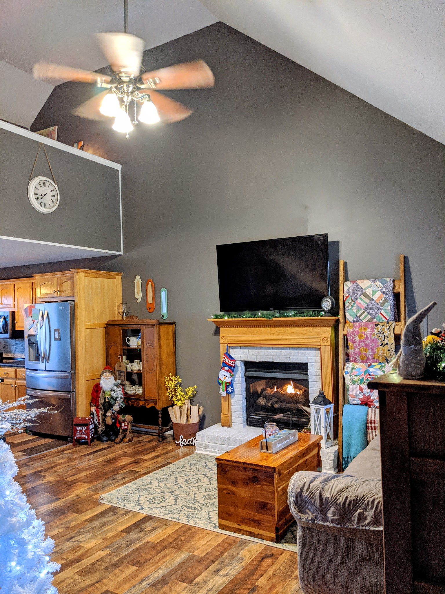 642 Meyers Road Altamont, TN 37301 - Photo 3 of 33 a living room with furniture and a fireplace