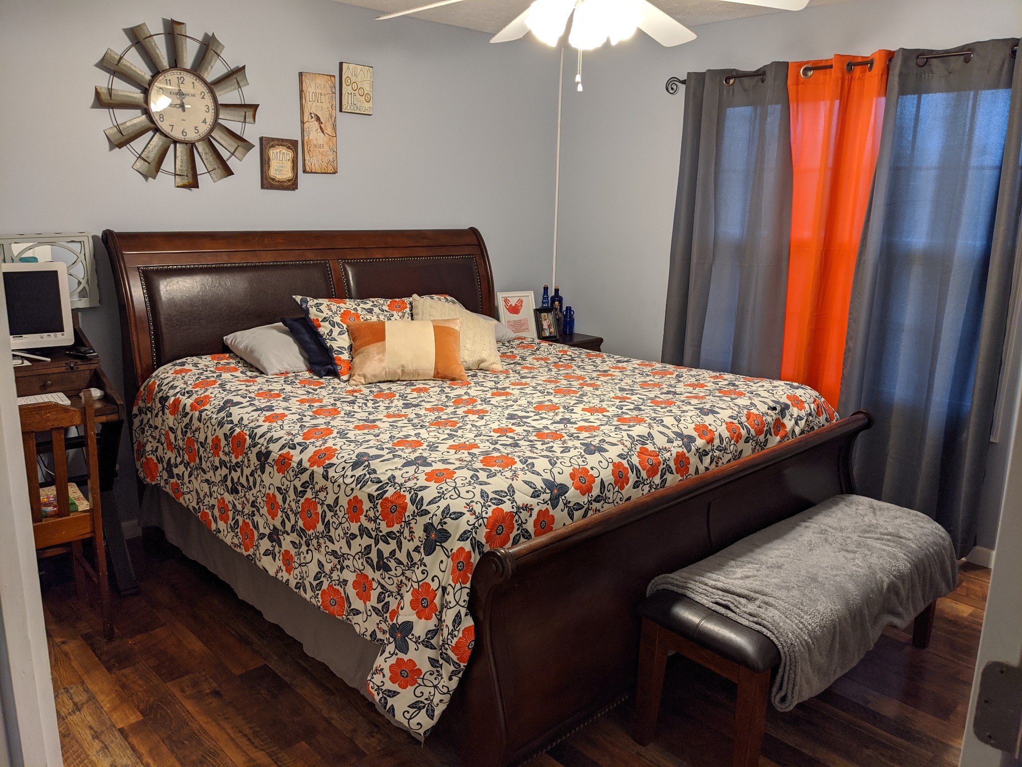 642 Meyers Road Altamont, TN 37301 - Photo 32 of 33 a bed sitting in a bedroom next to a window