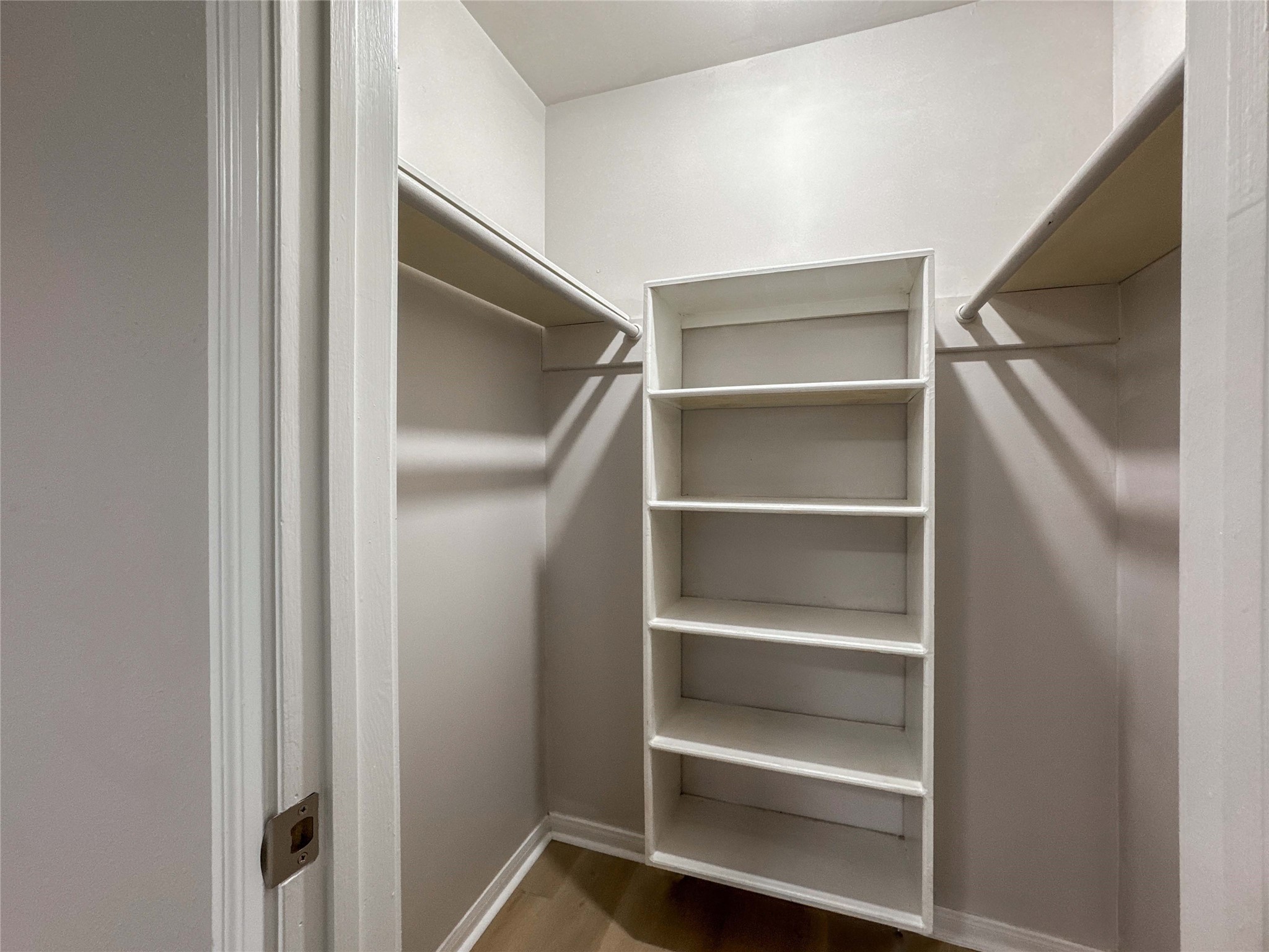 22822 Canyon Lake Drive Spring, TX 77373 - Photo 12 of 26 a view of walk in closet with empty racks