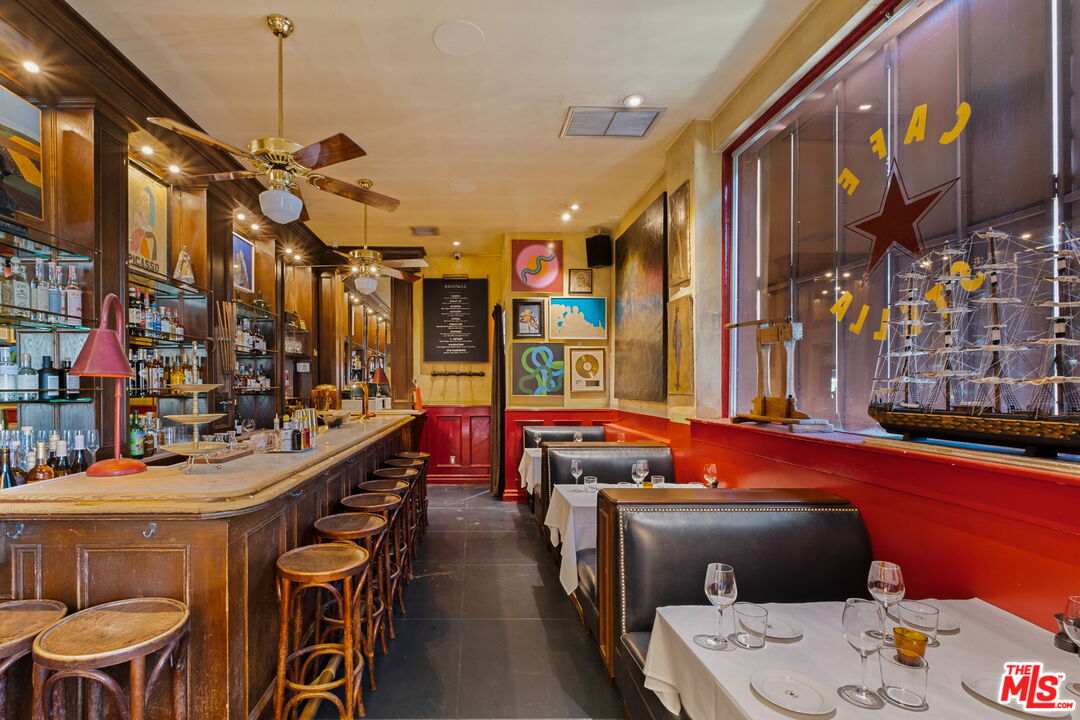 3924 Sunset Boulevard Los Angeles, CA 90029 - Photo 49 of 70 a view of a dining room with furniture and chandelier