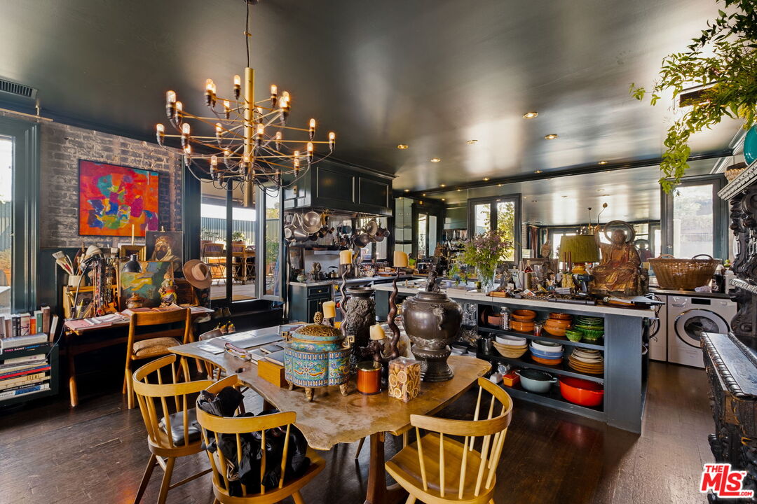 3924 Sunset Boulevard Los Angeles, CA 90029 - Photo 58 of 70 a view of a room with lots of wooden furniture