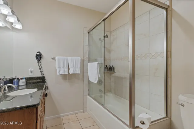 a view of a room that has a window