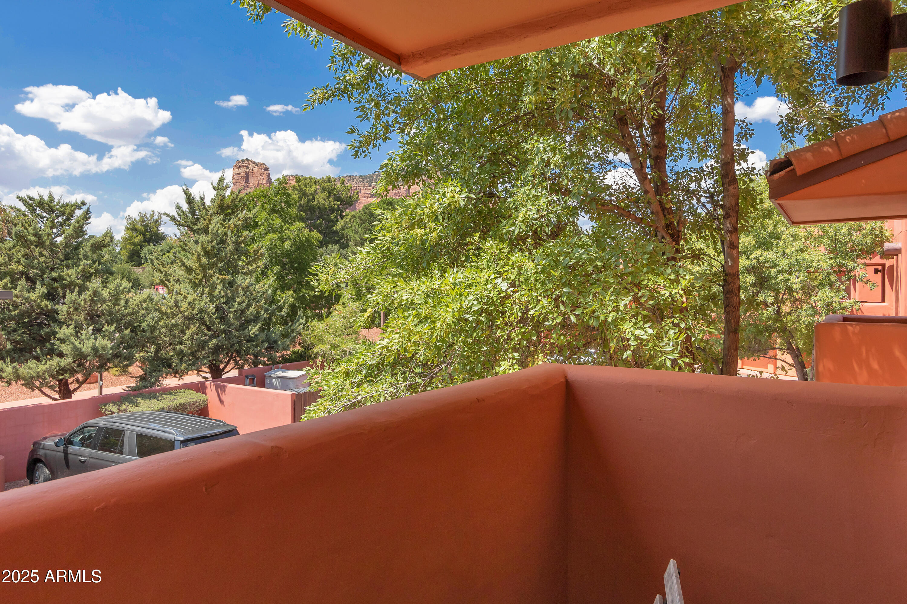 45 Canyon Diablo Road, Unit 5 Sedona, AZ 86351 - Photo 19 of 25 a view of a city street from a balcony