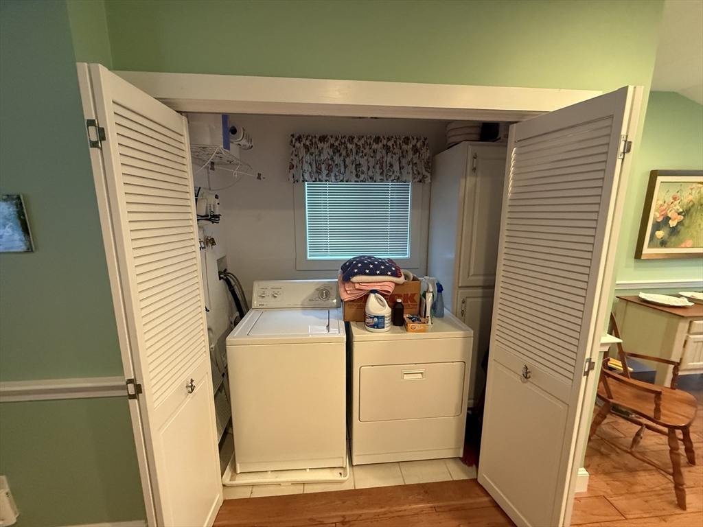 40 Studley Road, Unit 1 Barnstable, MA 02601 - Photo 16 of 24 a utility room with dryer and washer