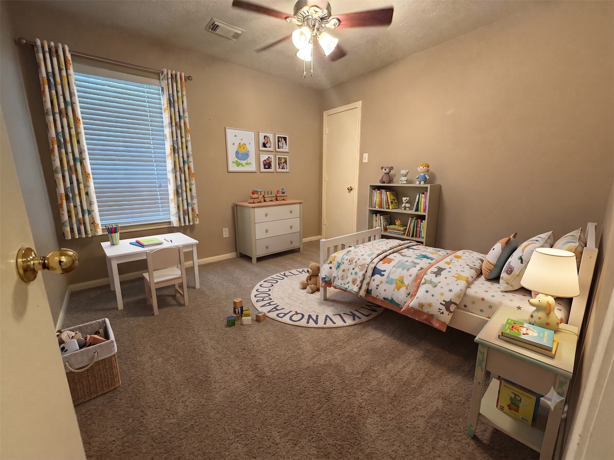 2627 Spring Dusk Drive Spring, TX 77373 - Photo 20 of 30 Third bedroom virtually staged to illustrate potential.