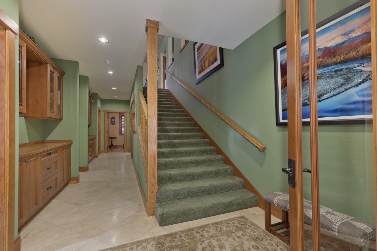 2500 Old Mammoth Road Mammoth Lakes, CA 93546 - Photo 6 of 48 a view of entryway and hall with wooden floor