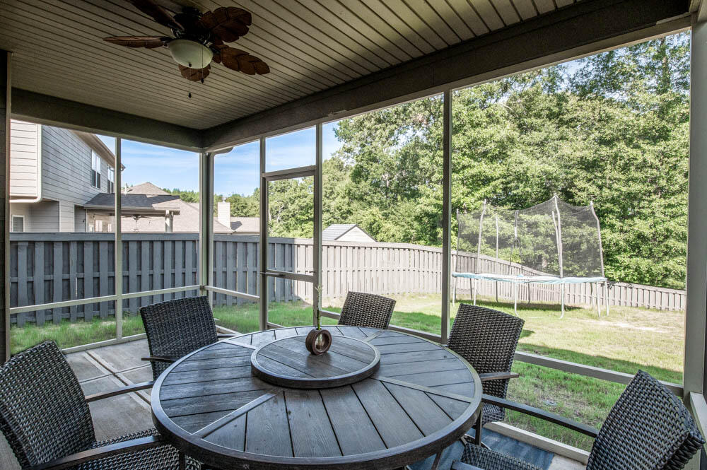6092 Rye Field Road Aiken, SC 29801 - Photo 27 of 34 Screened porch overlooking privacy fenced backyard!