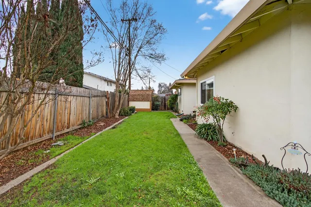 an aerial view of a city with lots of residential buildings