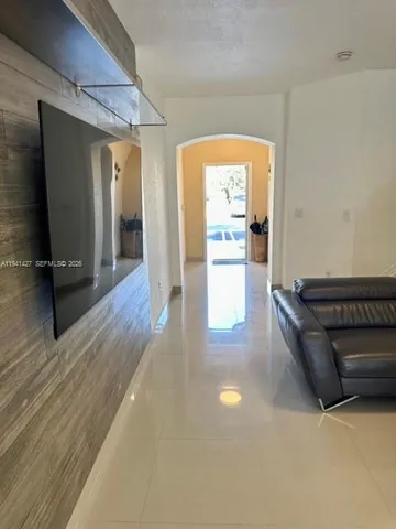 a view of entryway and hall