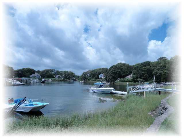 9 Chart Way Mashpee, MA 02649 - Photo 12 of 32 a view of a lake with outdoor space