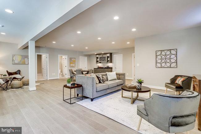 1829 Griffith Road Falls Church, VA 22043 - Photo 11 of 34 a living room with furniture and a couch