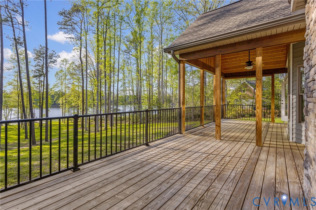2516 Miry Run Road Sutherland, VA 23885 - Photo 9 of 45 a view of balcony with wooden floor