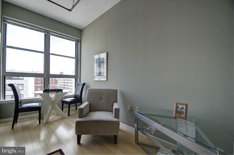 1300 N Street Northwest, Unit 812 Washington, DC 20005 - Photo 25 of 30 a reading room with furniture wooden floor and a window
