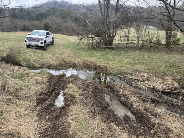 a view of empty field