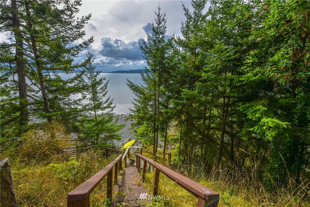 18184 Capet Zalsiluce Road La Conner, WA 98257 - Photo 3 of 25 a view of a wooden bridge