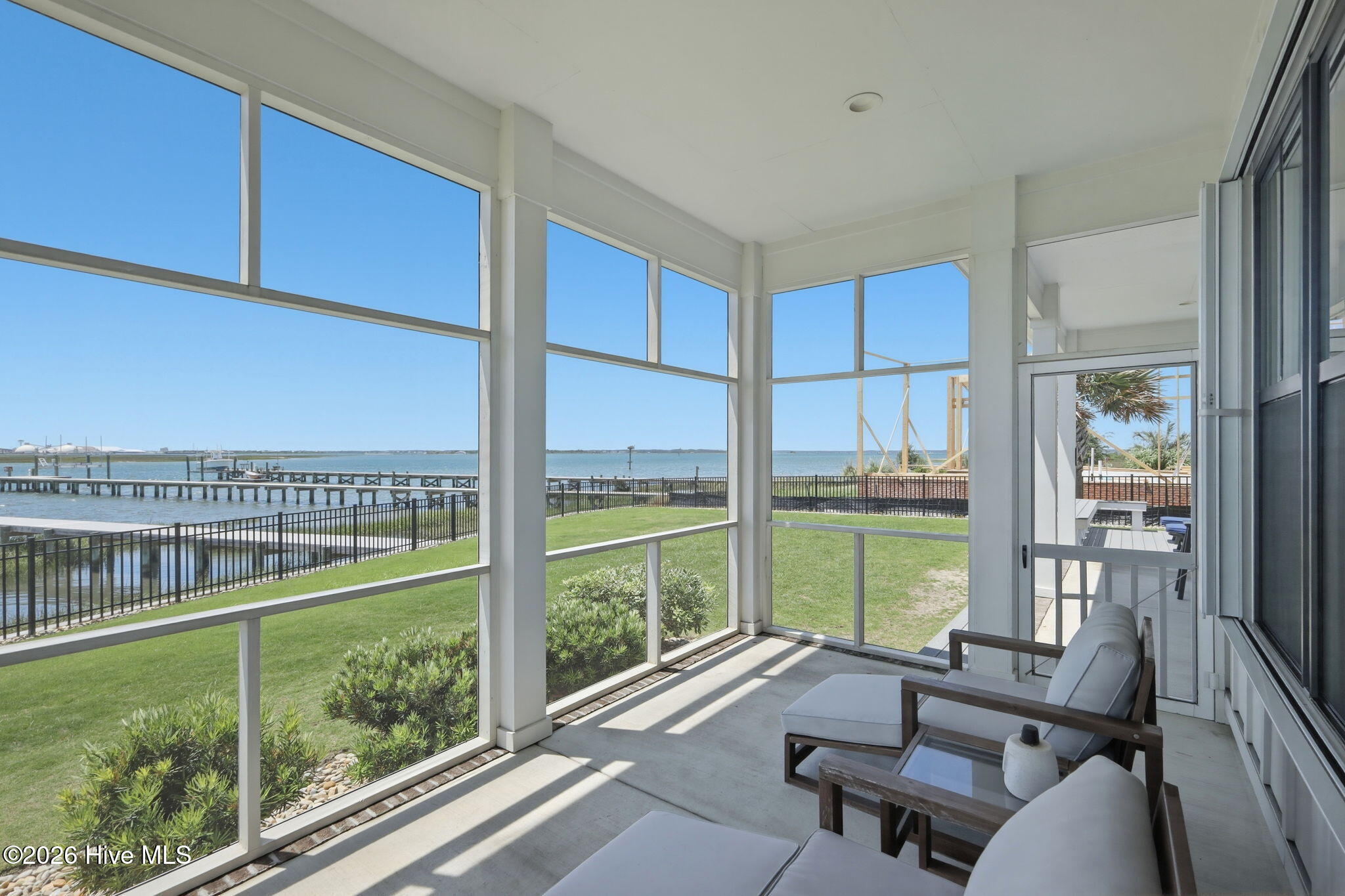 135 Gallants Point Road Beaufort, NC 28516 - Photo 45 of 68 Rear Screened Porch