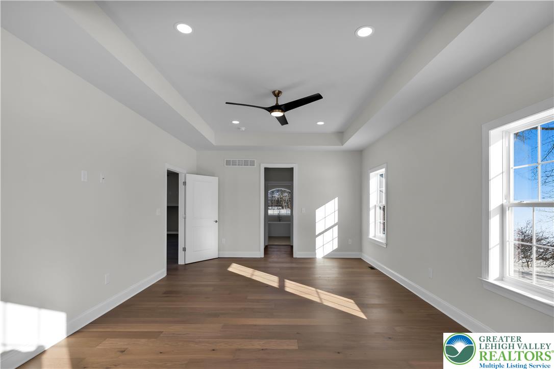 1480 Bushkill Center Road Nazareth, PA 18064 - Photo 26 of 55 wooden floor in an empty room with a window