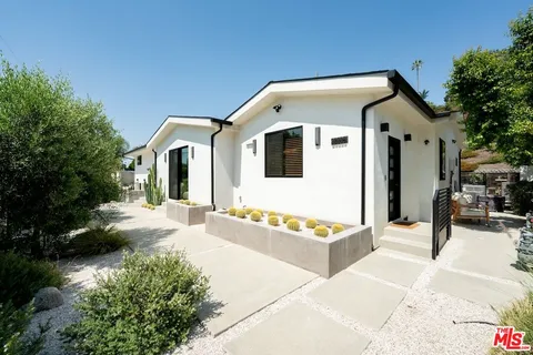a view of a house with a outdoor space