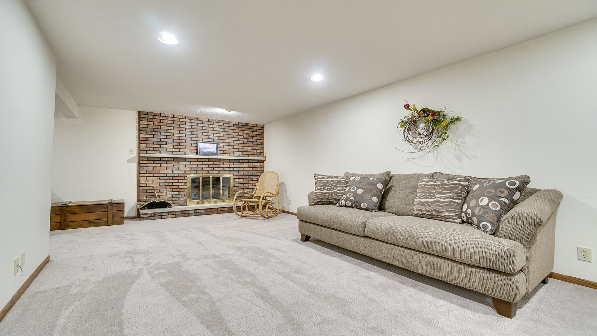 11764 North Tower Road Byron, IL 61010 - Photo 21 of 38 a living room with furniture and a large window