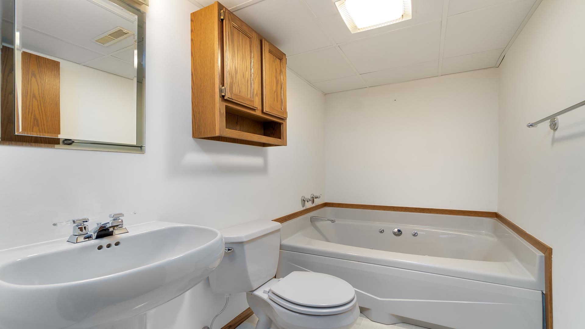 11764 North Tower Road Byron, IL 61010 - Photo 25 of 38 a bathroom with a bathtub and sink