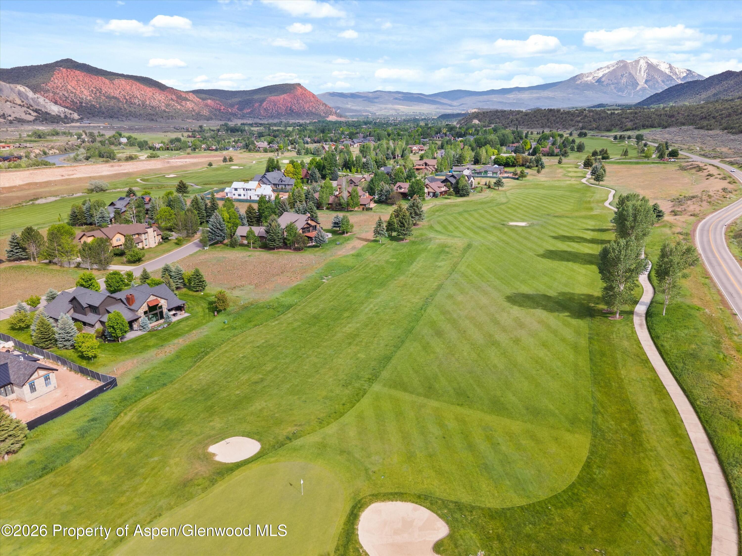 285 Saddleback Road Carbondale, CO 81623 - Photo 54 of 55 3rd fairway and home next to open lot