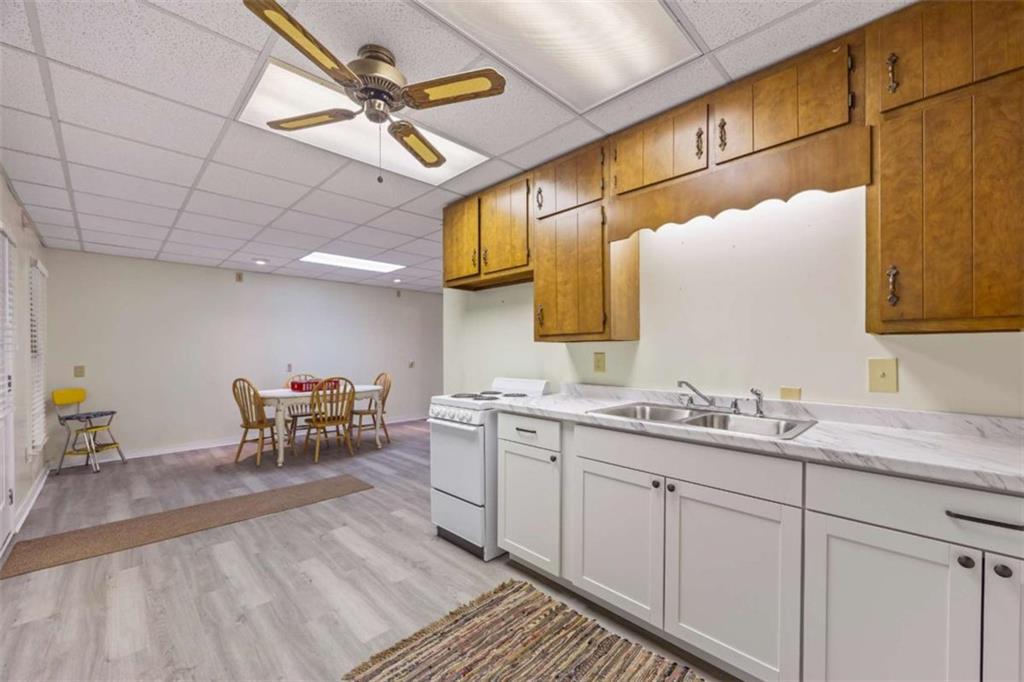 750 Staghorn Trail Nicholson, GA 30565 - Photo 31 of 55 a spacious bathroom with a double vanity sink and a mirror