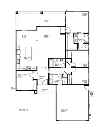 a picture of floor plan