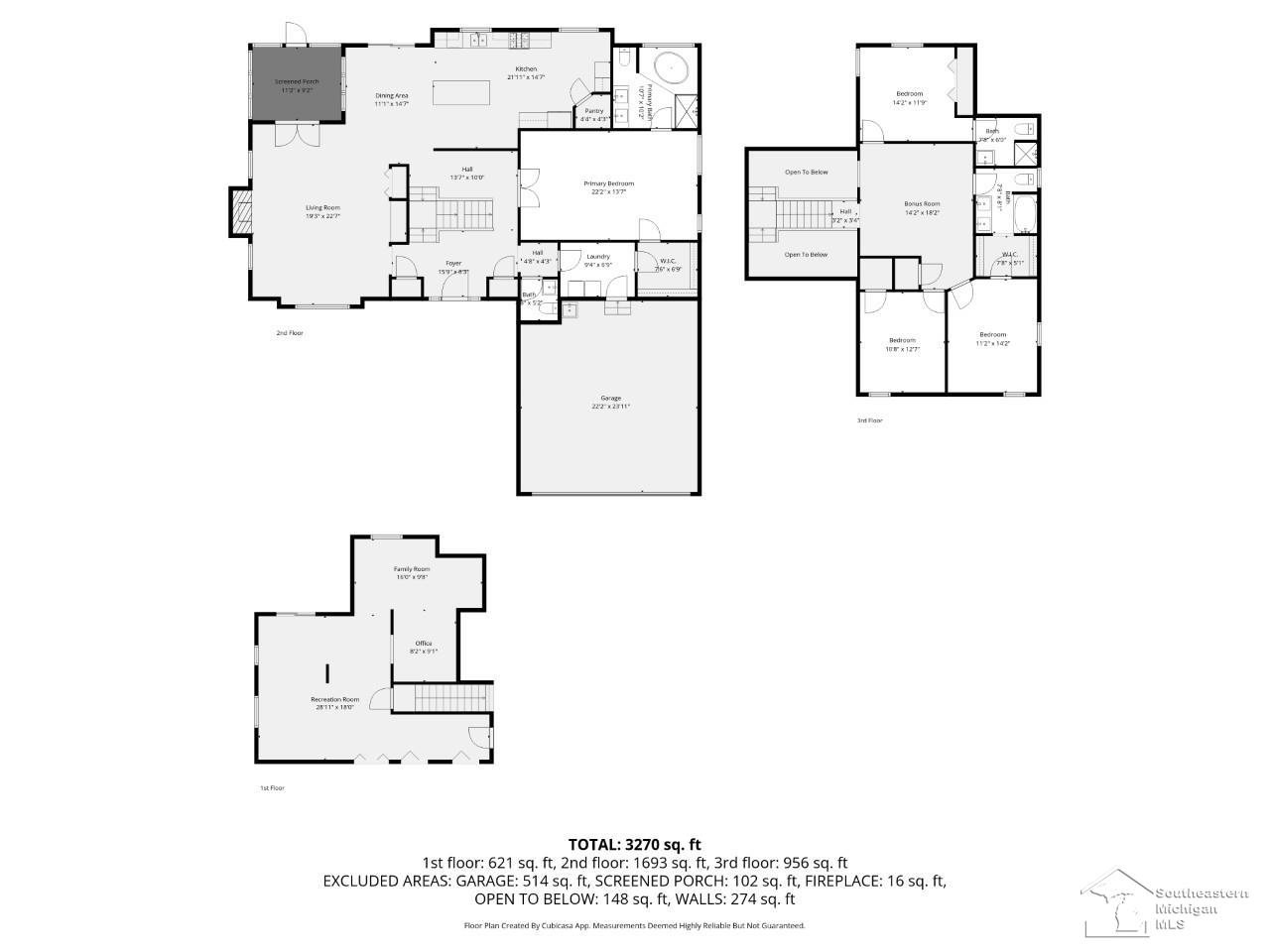 2194 West Dean Road Temperance, MI 48182 - Photo 70 of 70 Floor Plan