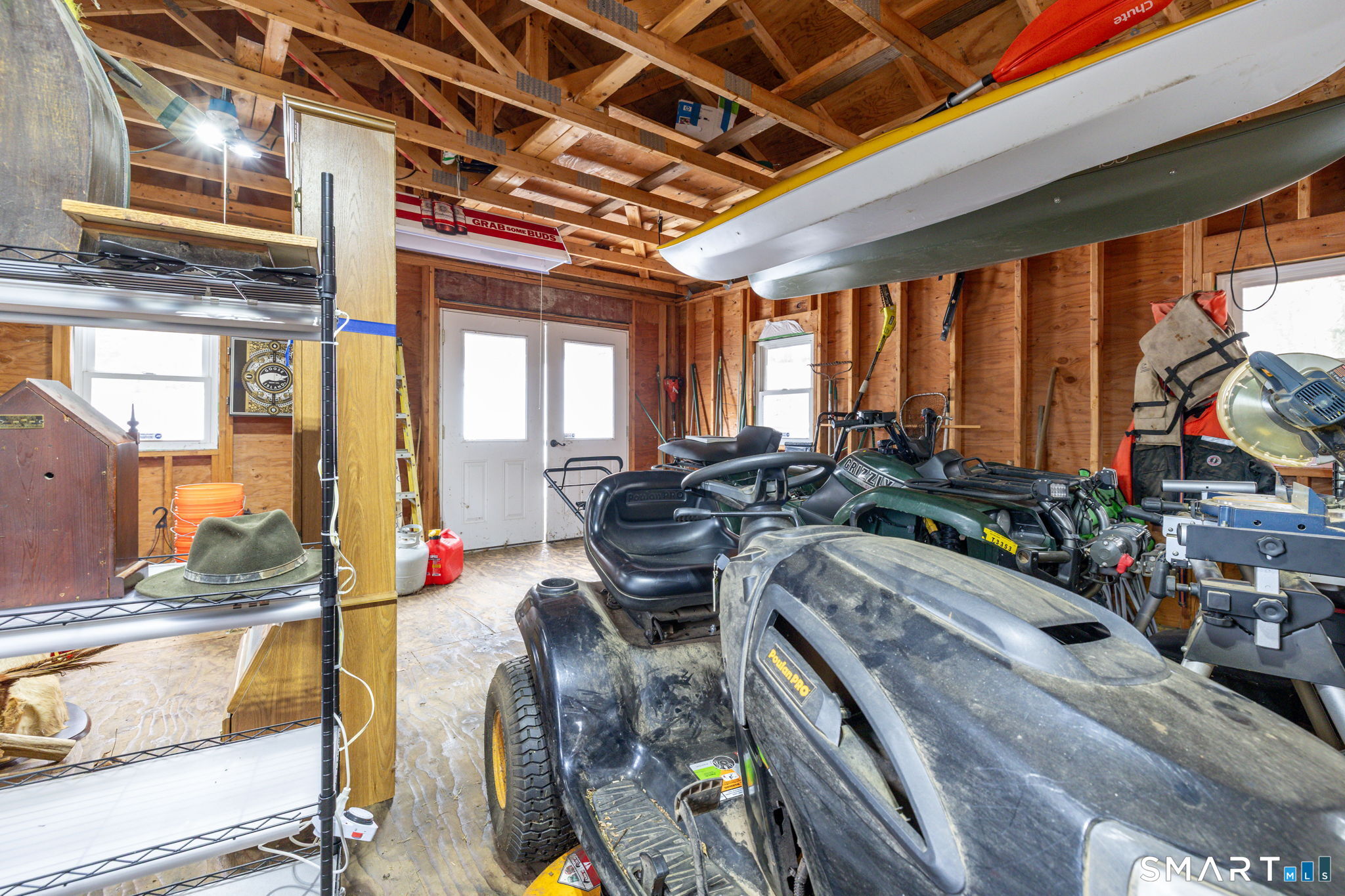 167 West West Hill Road Barkhamsted, CT 06063 - Photo 26 of 40 2nd level of garage offers incredible storage
