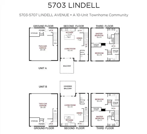 $3,575 | 5703 Lindell Avenue, Unit 102, Dallas, TX 75206