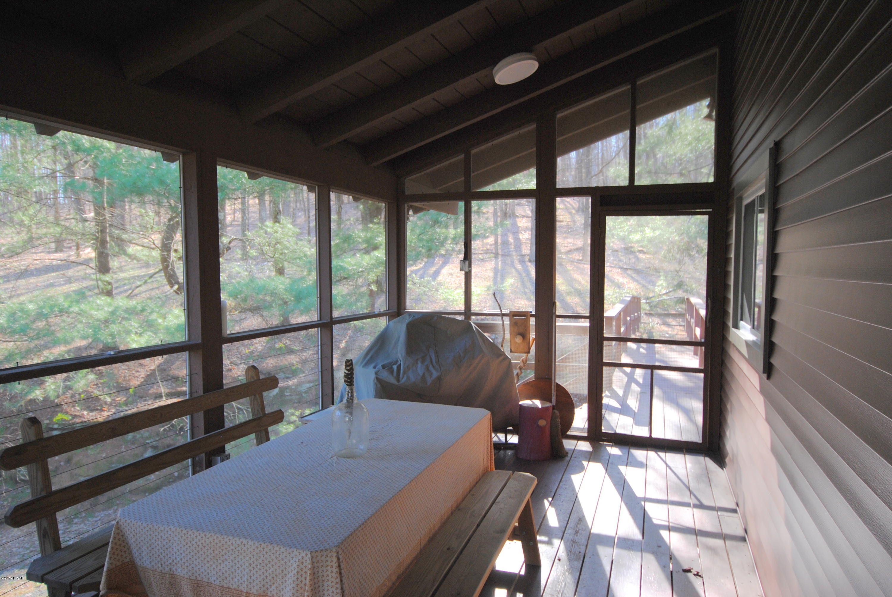 361 Stalker Road Equinunk, PA 18417 - Photo 24 of 26 Screened porch 3