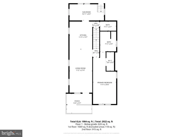 a picture of a floor plan
