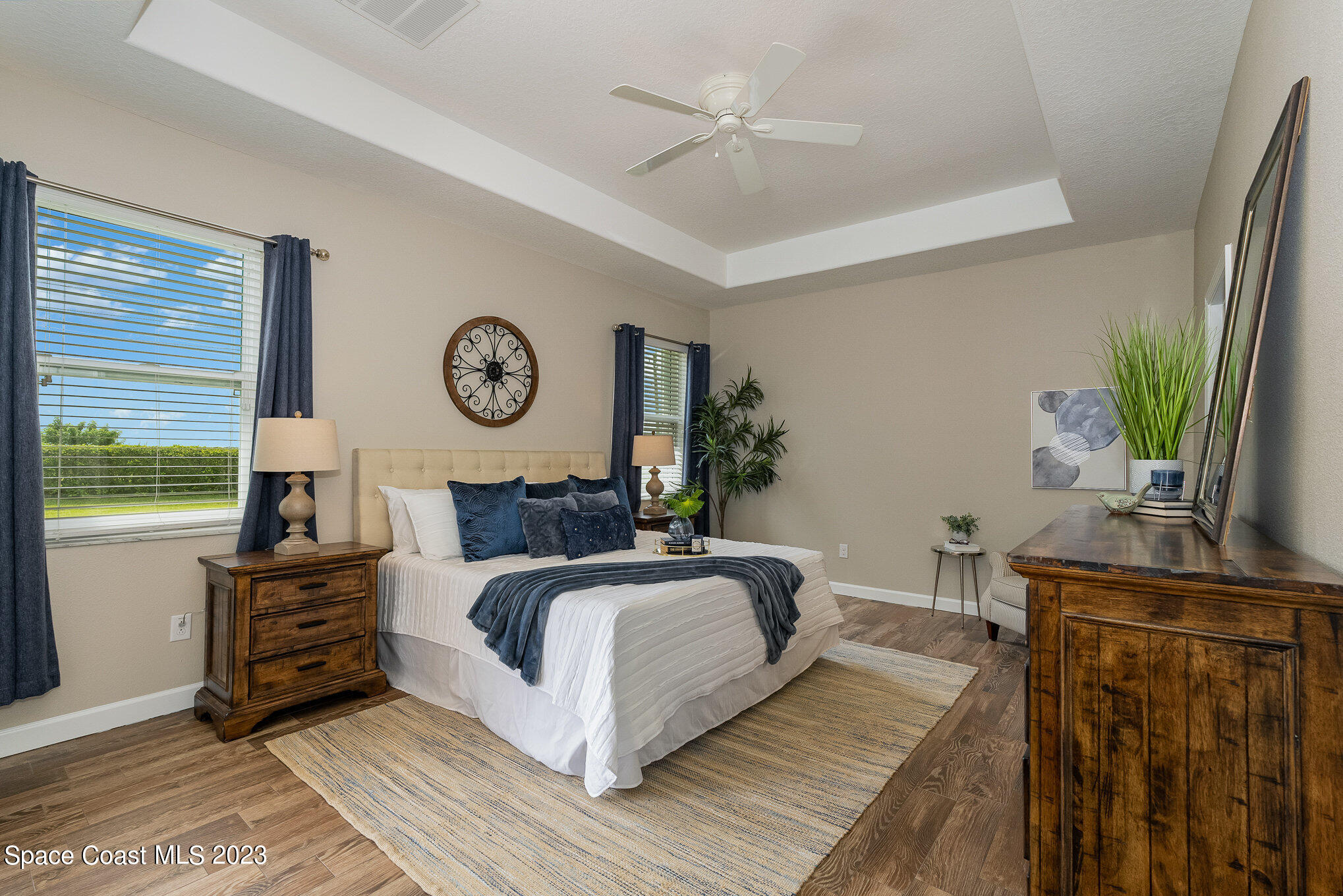 3545 Sansome Circle Melbourne, FL 32940 - Photo 17 of 27 a living room with a bed furniture and a window