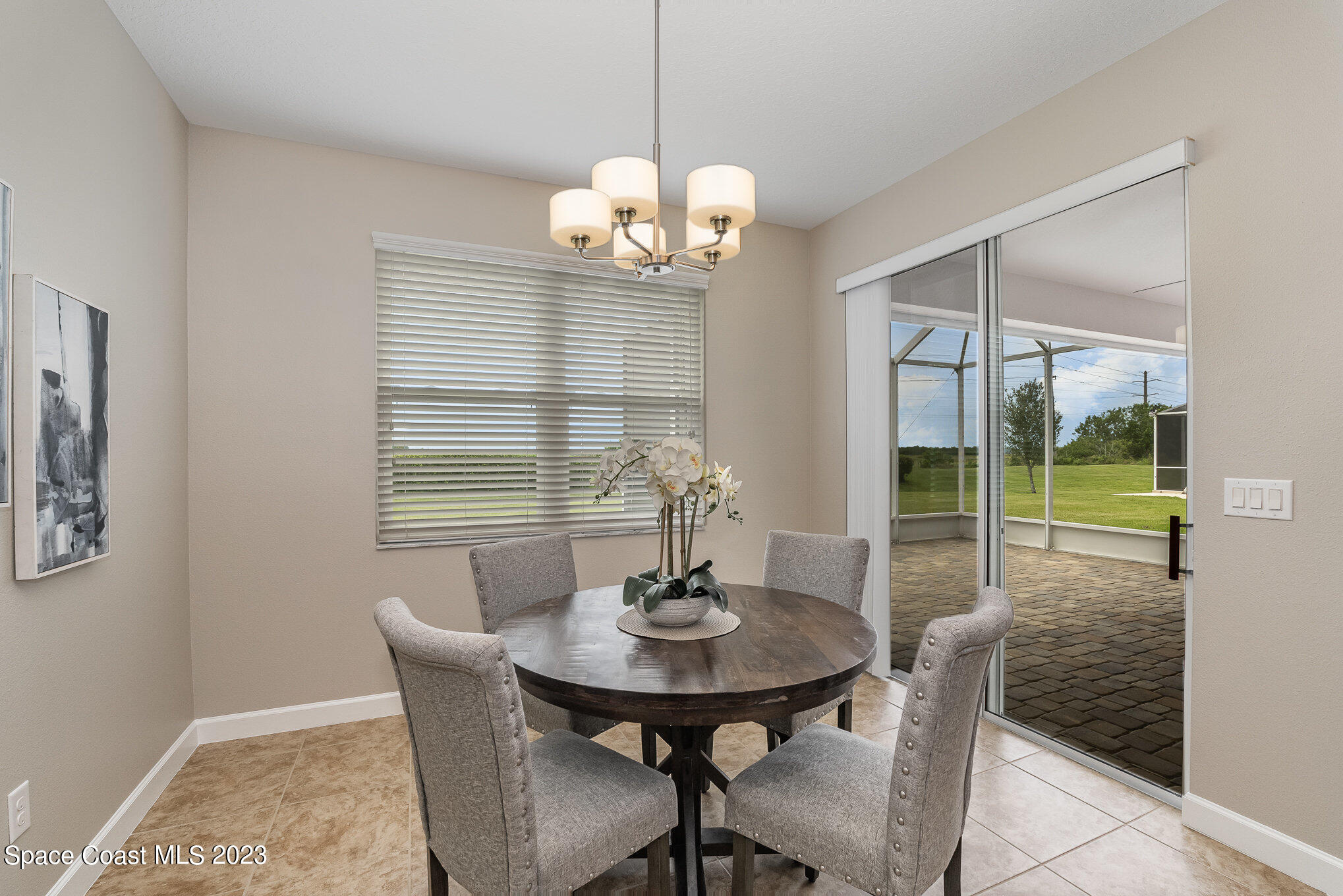 3545 Sansome Circle Melbourne, FL 32940 - Photo 9 of 27 a dining room with furniture and window
