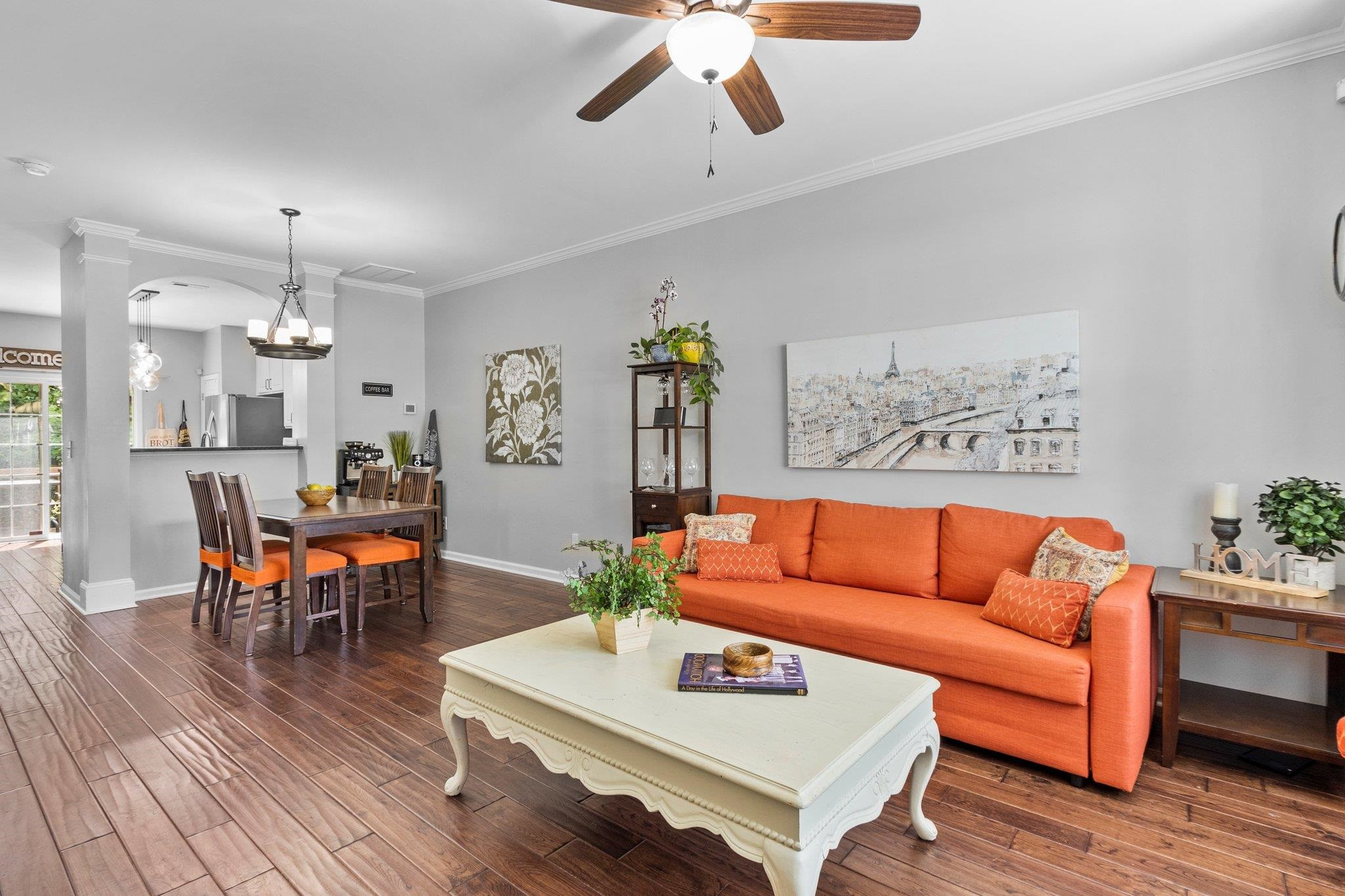 8413 Reedy Ridge Lane Raleigh, NC 27613 - Photo 9 of 35 Living Room