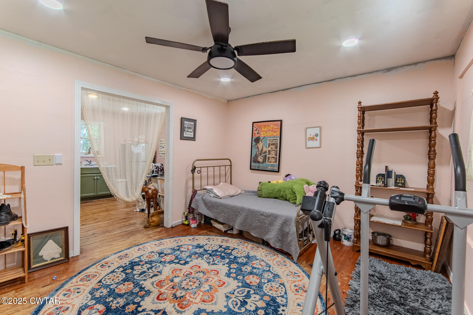 2020 Parkburg Road Medon, TN 38356 - Photo 5 of 24 a bedroom with furniture and a wooden floor