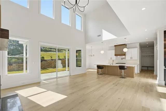 a front view of a house with swimming pool