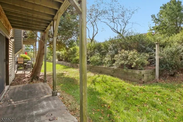 a view of lake from a balcony